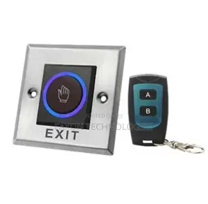 Access Control Exit Button - Infrared No Touch With Remote Control