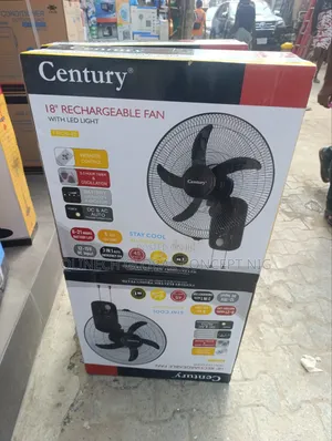 18 Inches Wall Mount Century Rechargeable Solar Fan