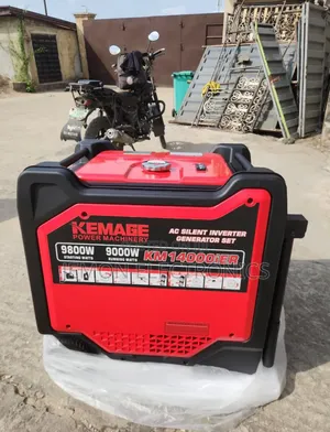 Original 9.8kva Kemage Ac Silent Inverter Generator Power.