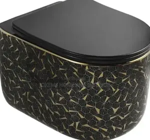 Luxury Designer Wall Hung Toilet Bowl Description: