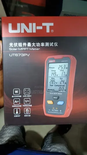 Uni-T Ut673pv Solar MPPT Meter