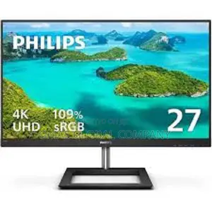 Philips 278e1a 27-Inch Uhd Ips Frameless Monitor – Built-in Speaker