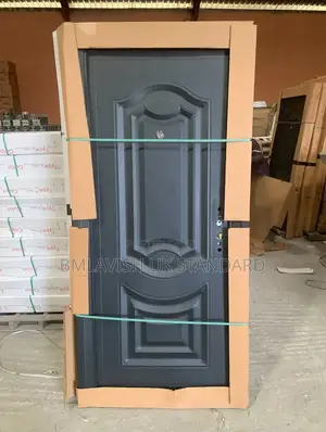 Watson Black Security Steel Door.