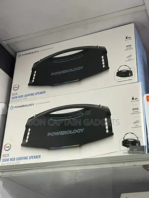 Powerology Rock 350w Speaker RGB Lighting