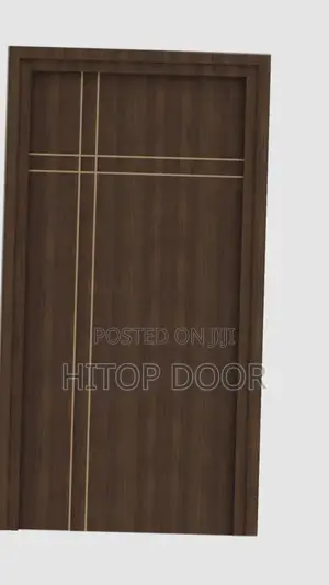 Custom-Designed HDF Door With Frame and Architrave