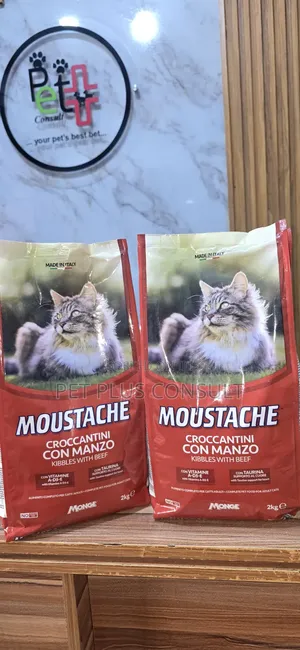 Moustache Cat Food