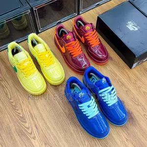 Original Nike Air Force 1 Low Patent Team Sneakers