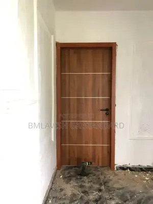 HDF Wooden Door With Fram