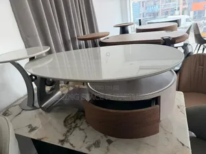 Luxury Contemporary Marble Top Center Table