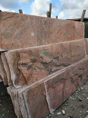 Red Juprano Granite Marble Slab 2cm Thickness