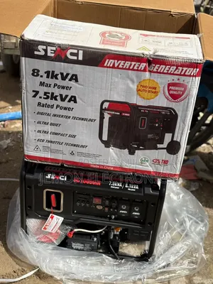Original 8.1kva Senci Gasoline Inverter Gen Silent Noisy