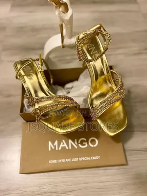 Mango Sandal Color: Bronze Gold Size: 37 to 42