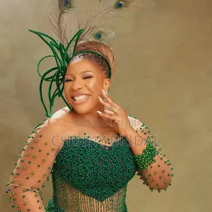 Green Fascinator