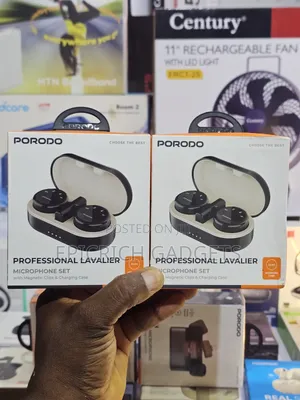 Porodo Professional Wireless Lavalier Mic | Content Creator