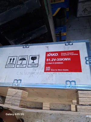 35kwh/51.2v Sako Lithium-Iron Phosphate Energy Storage Battery System