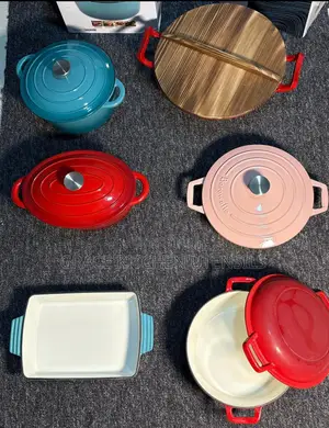 Cast Iron Cookware Set Cast Iron Kitchenware With Round And Oval