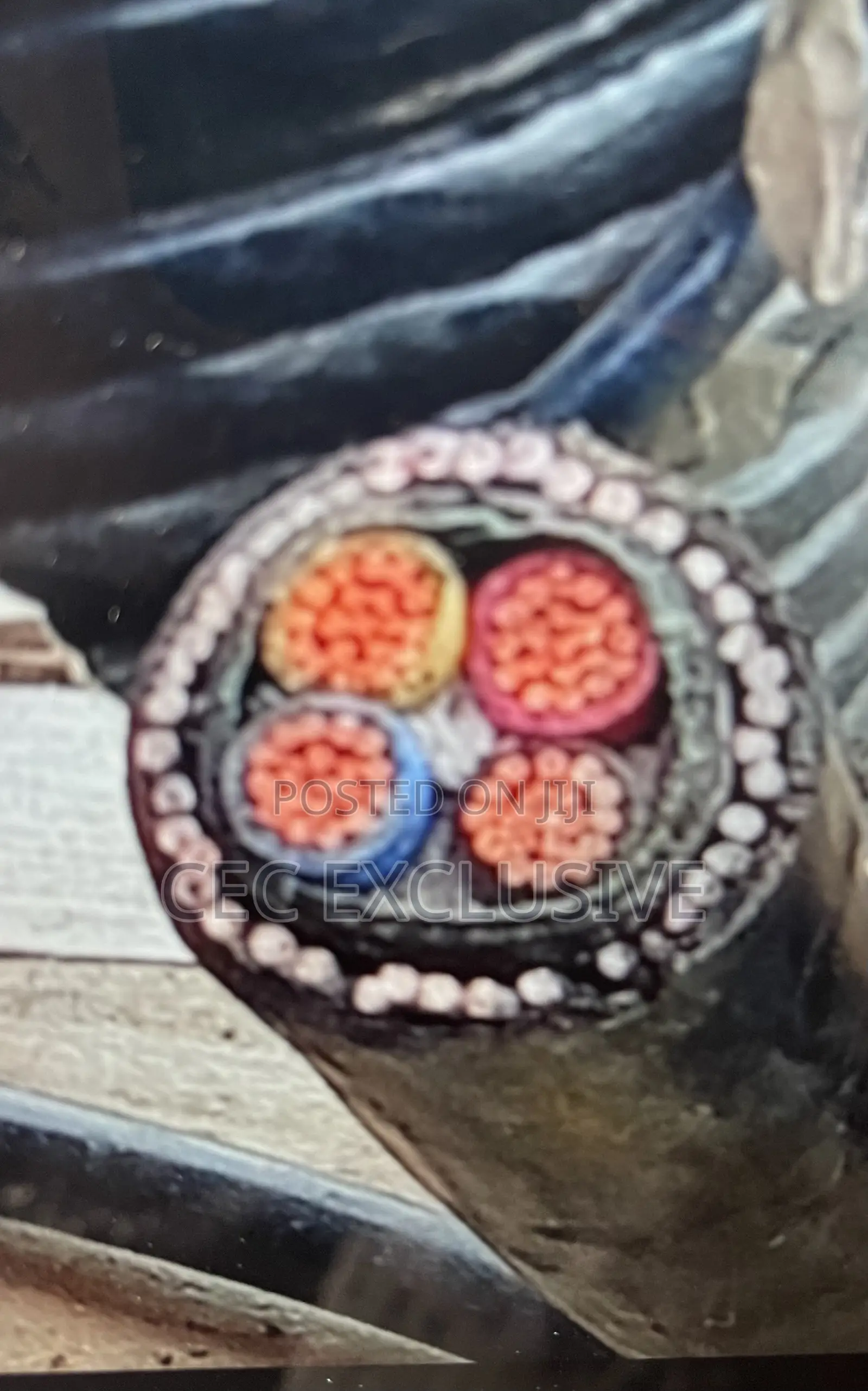 50mm by 4core Amoured Cable