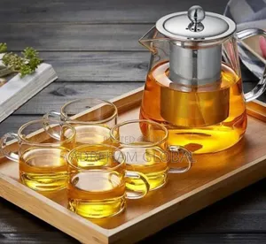 Borosilicate Glass Cup and Jug