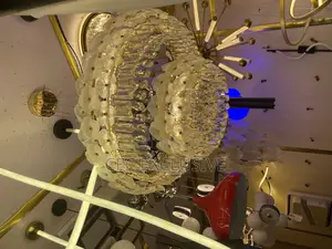 Double Step Led Crystal Chandelier