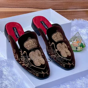 Designer Luxury Suede Half Shoe