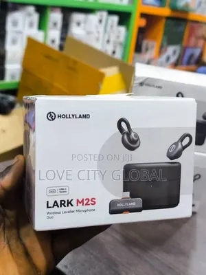Hollyland Lark M2s Wireles Lavalier Microphone 35h iPhone Android Anc