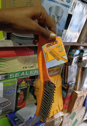 Ingco Wire Brush – Strong Durable Cleaning Brush