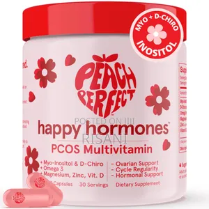 Peach Perfect Happy Hormones Pcos Multivitamin
