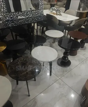 Imported Executive Round Sidestool Table
