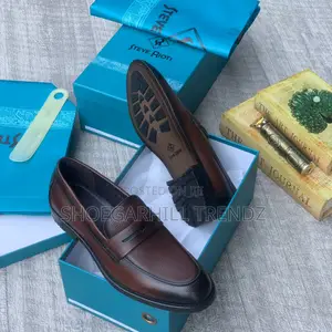 Men Shoe Steve Riots Leather Loafers