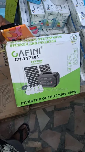 150w Solar Generator for Homes/ Offices/ Restaurants/ Companies/ Bars