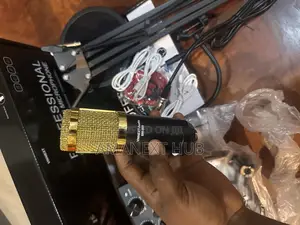 Professional Condenser Microphone With Sound Card