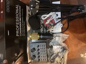Professional Condenser Microphone With Sound Card