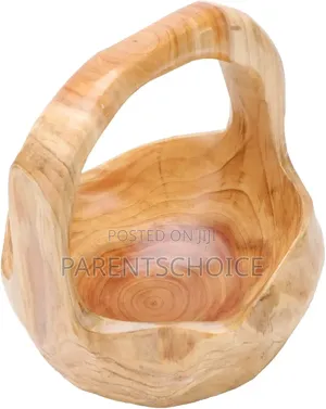 Wood Root Carving Fruit Basket