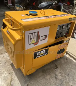 Original 100% Copper Cat 10kva Diesel, Soundproof, Key Start Generator