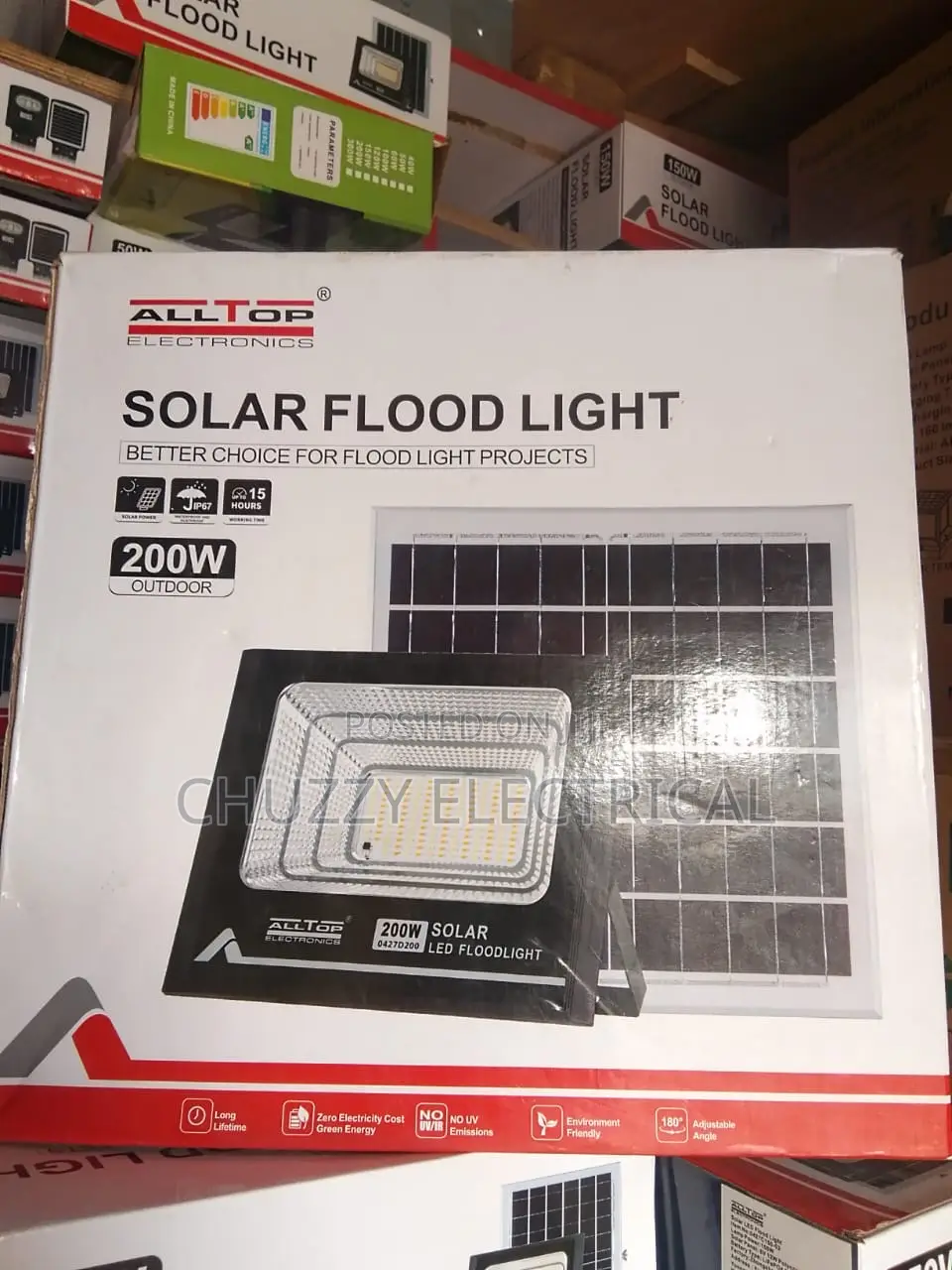 200w Solar Flood Light