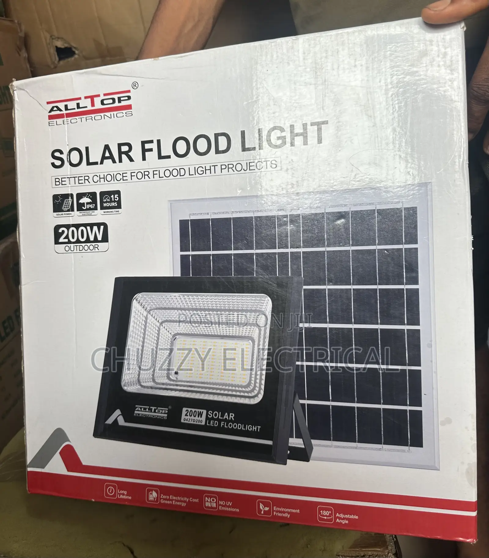 200w Solar Flood Light