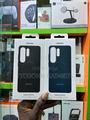 Samsung Galaxy S26 Ultra/S25 Ultra Carbon Fiber Magnet Cover Case