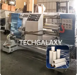 Stretch Film Slitting Rewinding Machine
