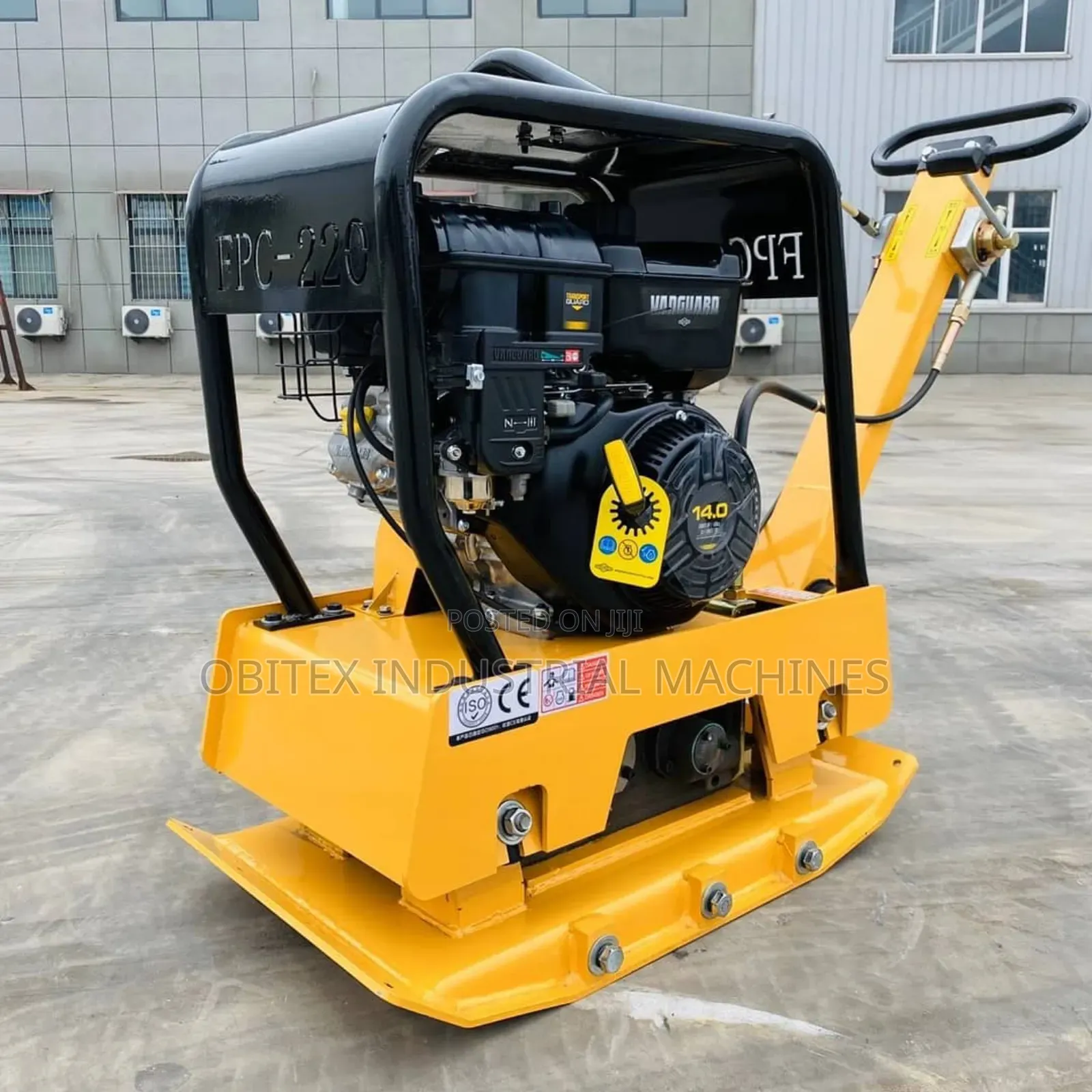 Diesel Plate Compactor Machine 5hp