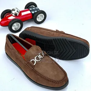 Brown  Clarks Leather Shoes