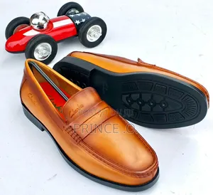 Brown  Clarks Leather Shoes