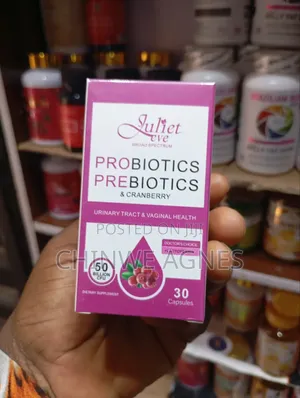 Juliet Eve Probiotics Prebiotics and Cranberry