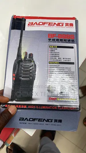 Baofeng Portable Two Way Radio 2 In 1