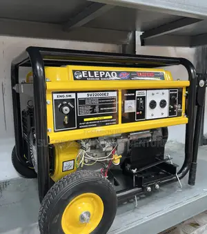 Sv22000e2 Elepaq 10/11kva Key Start Petrol Generator Available ||