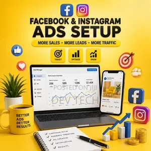Facebook Instagram Ads Setup for Sales, Leads Website Traffic