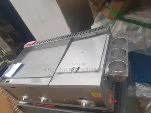 Gas Griddle and Fryer