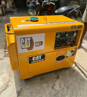 Original 10kva Cat Caterpillar Diesel Soundproof Key Start Generator □