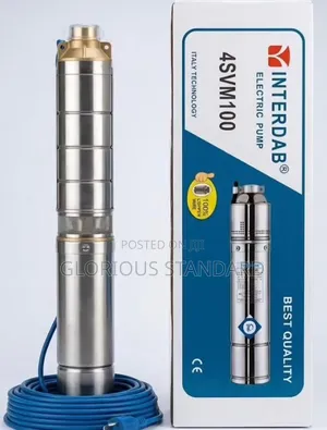 1hp Junior Interdab Submersible Pumping Machine, 100% Copper Coil