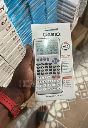 Highest Standard Scientific Casio Fx-991es 
Calculator (Maths Ai)