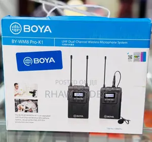 Boya By-wm8 Pro- Wireless Microphone